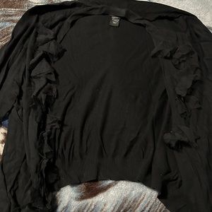 Lane Bryant Ruffled Cardigan
